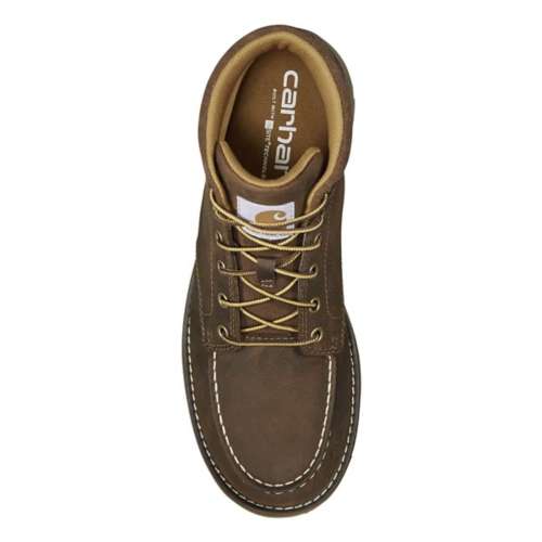 Men's Carhartt Millbrok 5" Moc Soft Toe Wedge Work retro Boots