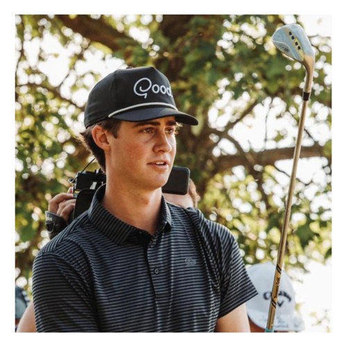Men's Good Good Golf Hole In One Snapback Hat