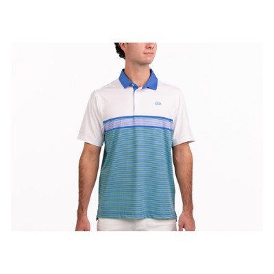 Men's Ballantyne cotton Blanc polo shirt Horizon Line Golf Blanc polo