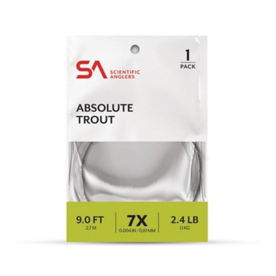Scientific Anglers Absolute Trout Leader Single Pack