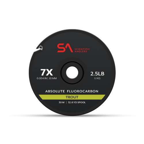 Scientific Anglers Absolute Fluorocarbon Trout Tippet 30M