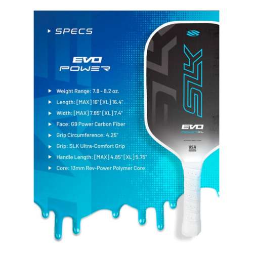 Selkirk SLK Evo 2.0 Power Pickleball Paddle - Max