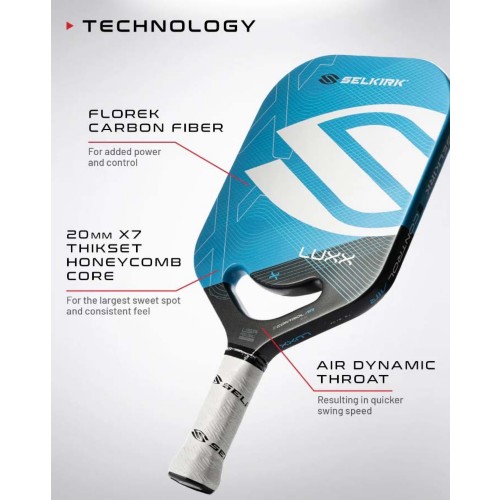 Selkirk LUXX Control Air Pickleball Paddle - Invikta - Primary Image