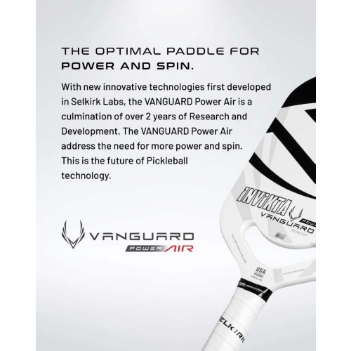 Selkirk VANGUARD Power Air Midweight Pickleball Paddle - Invikta - Primary Image