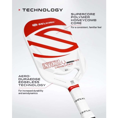 Selkirk VANGUARD Power Air Midweight Pickleball Paddle - Invikta - Primary Image