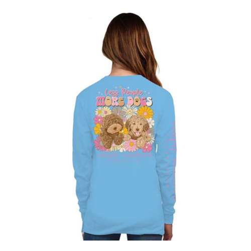 Girls' Simply Southern More Dogs Long Sleeve T-Shirt