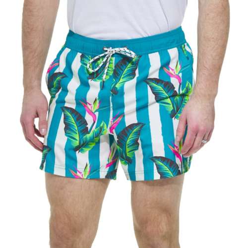 Men's Party Pants Gulf Stripe Sport Lined Shorts