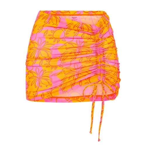 Women's Kulani Kinis Mini Ruched Skirt Swim Cover Up