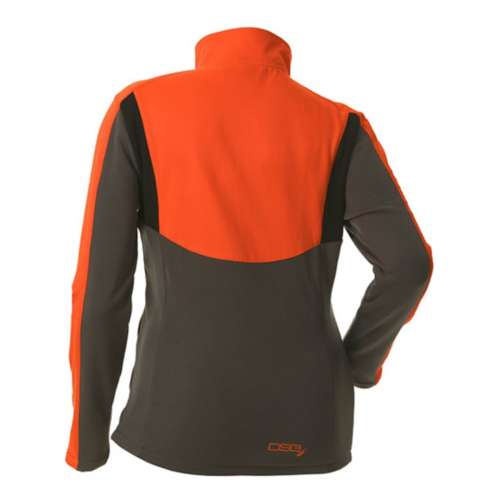 DSG Outerwear Performance Fleece Zip Up, Terracotta, Large 