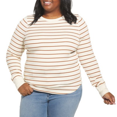 Women's Thread & Supply Plus Size Size Stacy Top Long Sleeve T-Shirt