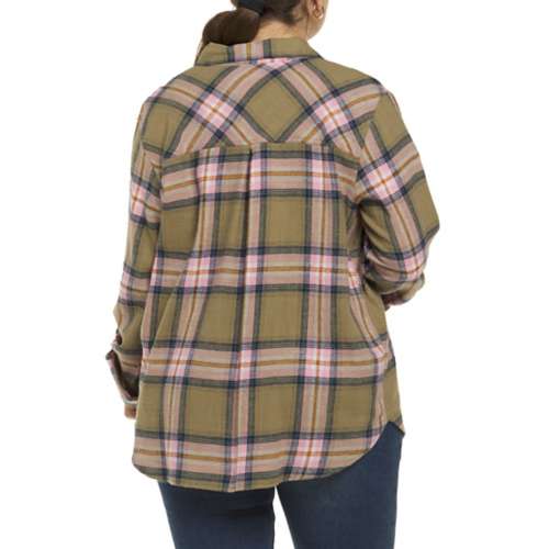 Women's Thread & Supply Plus Size Emberly Long Sleeve Button Up Shirt
