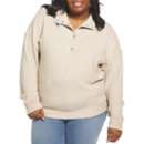 Women's Thread & Supply Plus Size Merrick 1/4 Snap Pullover