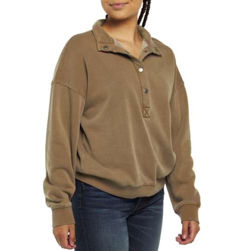 Women's Thread & Supply Vanessa Top 1/4 Snap Pullover