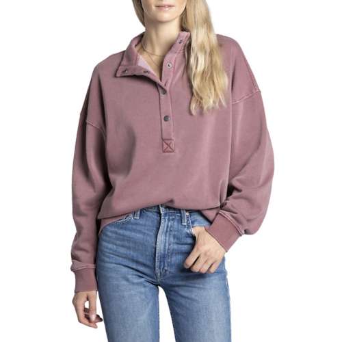 Women's Thread & Supply Vanessa Top 1/4 Snap Pullover