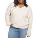 Women's Thread & Supply Plus Size Maria V-Neck Pullover Sweater