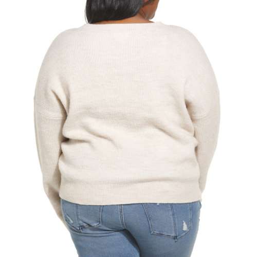 Women's Thread & Supply Plus blu Maria V-Neck Pullover Zara sweater