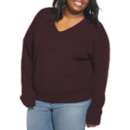 Women's Thread & Supply Plus Size Maria V-Neck Pullover Sweater