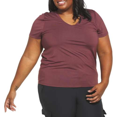 Los Angeles Dodgers Women's Plus Size Cloud V-Neck T-Shirt