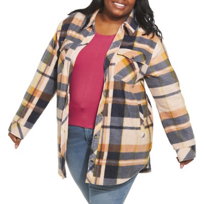 Women's Thread & Supply Plus Size Madeleine Shirt Jacket