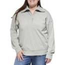 Women's Thread & Supply Plus Size Monique 1/2 Zip Tee pullover