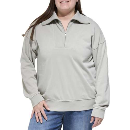 Women's Thread & Supply Plus Size Monique 1/2 Zip Pullover