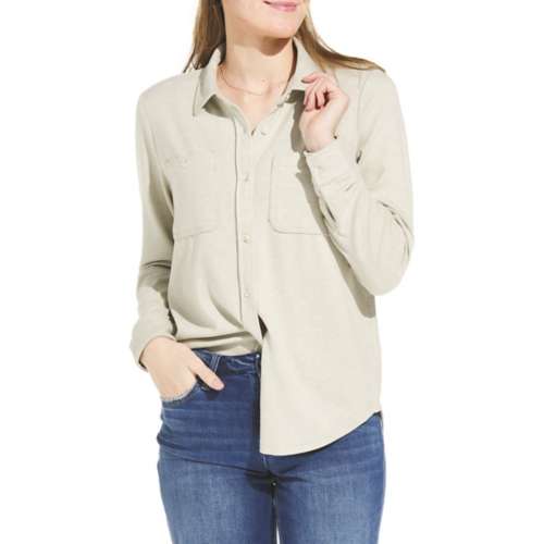 Women's Thread & Supply Lewis Long Sleeve Button Up Colour
