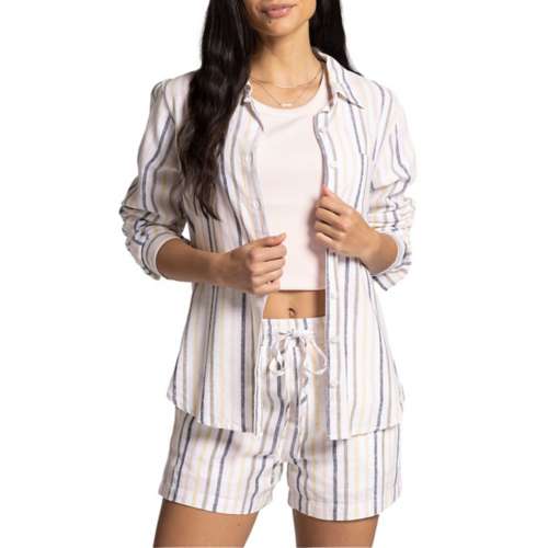 Women's Thread & Supply Ashby Long Sleeve Button Up mulher shirt