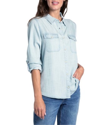 Women's Thread & Supply Beau Top Long Sleeve Button Up Shirt
