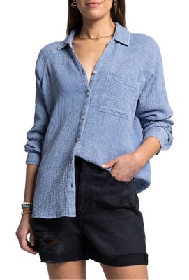 Women's Thread & Supply Jackson Long Sleeve Button Up Shirt