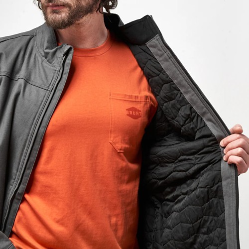 Men's BRUNT Scott Hooded Canvas Jacket - Primary Image