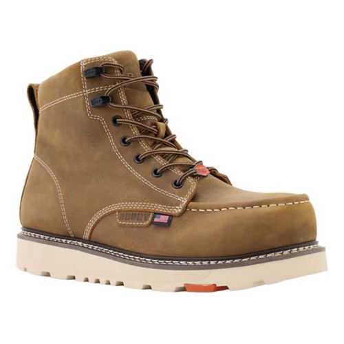 Men's BRUNT The USA Marin Welted Unlined 6" Water Resistant Composite Toe Work Boots