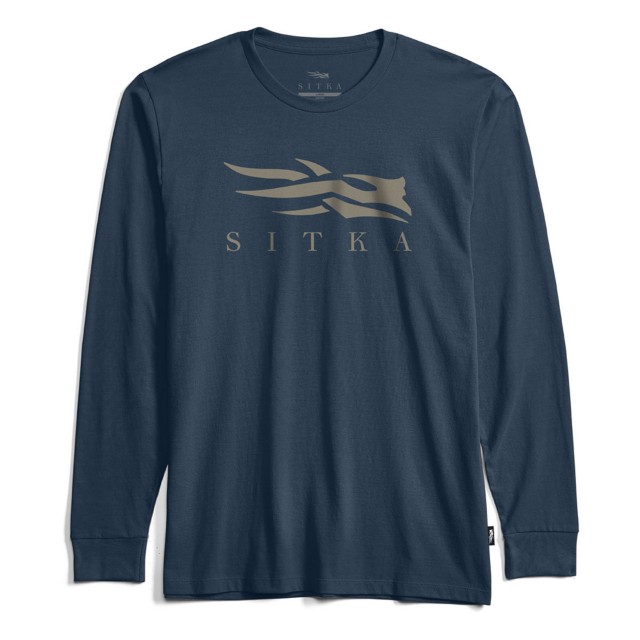 Men's Sitka Icon Long Sleeve Crewneck Tee - 