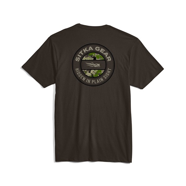 Men's Sitka Hidden Optifade Tee T-Shirt - Sitka