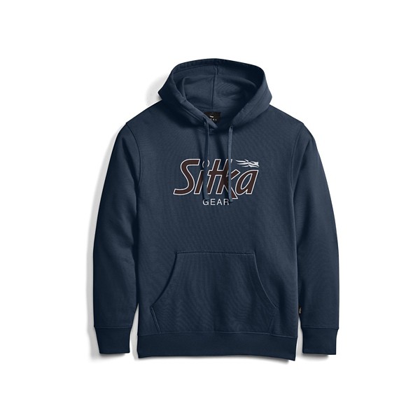 Men's Sitka 90s Script Logo Hoodie - Sitka