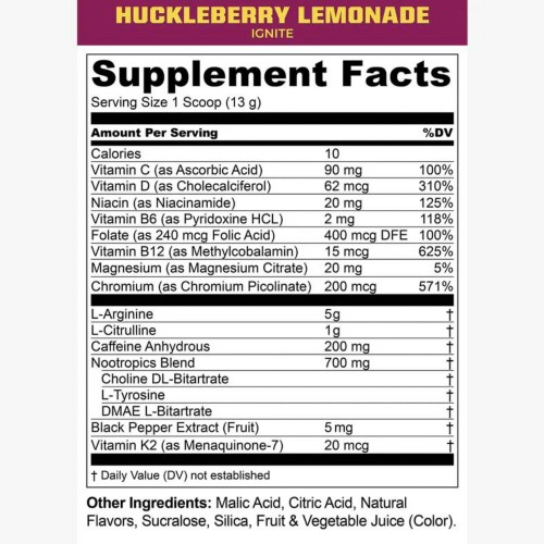 MTN OPS Ignite Energy Supplement