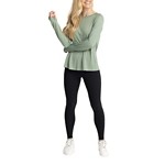 Women's Free Fly Bamboo Lightweight II Long Sleeve T-Shirt - Thumbnail 4 of 5