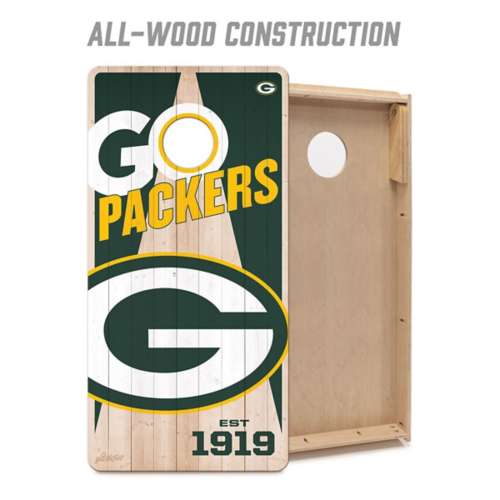 You The Fan Green Bay Packers 2x4 Cornhole Game