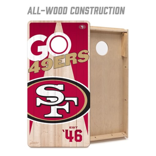 You The Fan San Francisco 49ers 2x4 Cornhole Game
