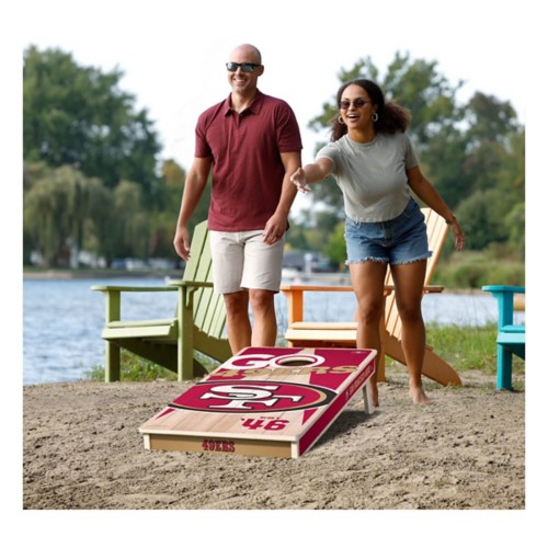 You The Fan San Francisco 49ers 2x4 Cornhole Game