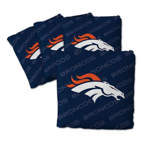 You The Fan Denver Broncos 4-Pack Cornhole the bags