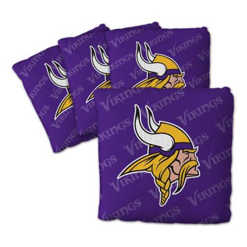 You The Fan Minnesota Vikings 4-Pack Cornhole Bags