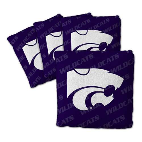 You The Fan Kansas State Wildcats 4-Pack Cornhole Bags
