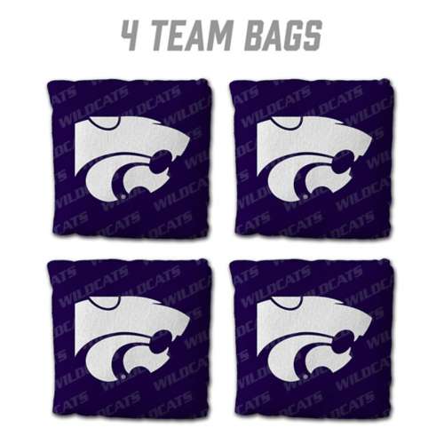 You The Fan Kansas State Wildcats 4-Pack Cornhole Bags