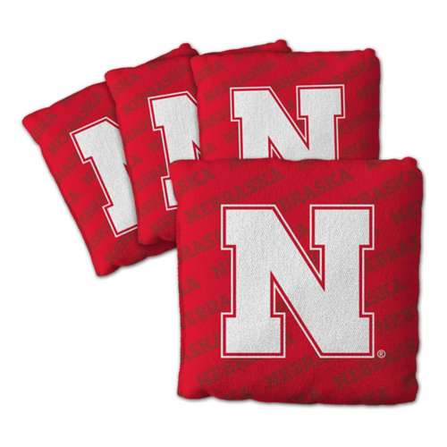 You The Fan Nebraska Cornhuskers 4-Pack Cornhole Bags