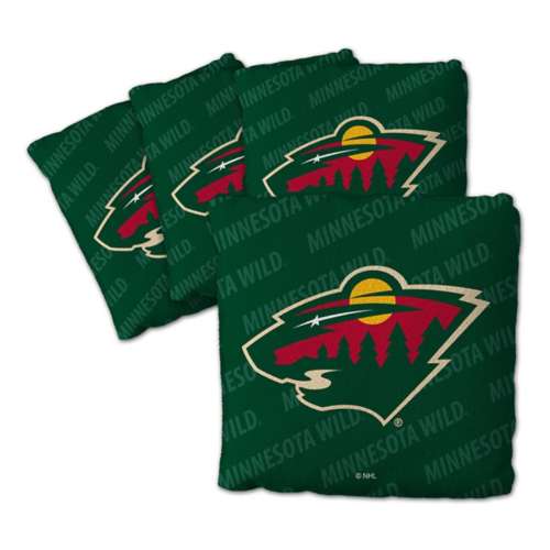 You The Fan Minnesota Wild 4-Pack Cornhole Bags