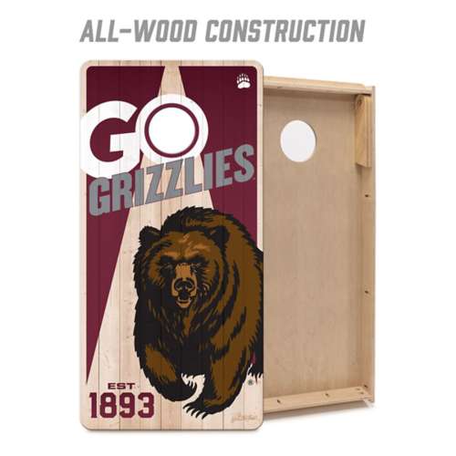 Plant Stands & Supports Montana Grizzlies 2x4 Cornhole Game