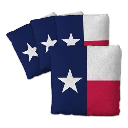 You The Fan Texas State Flag 4-Pack Cornhole Bags