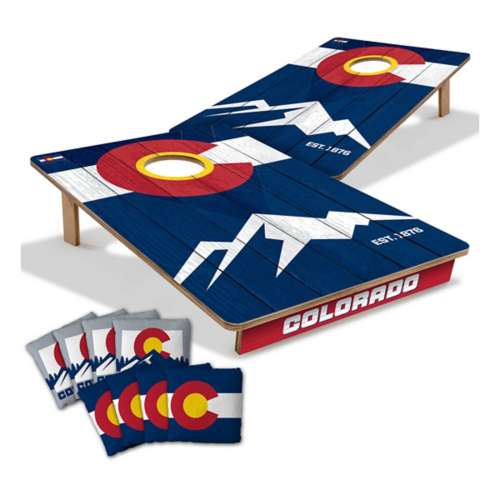 You The Fan Colorado Flag 2x3 Cornhole Game