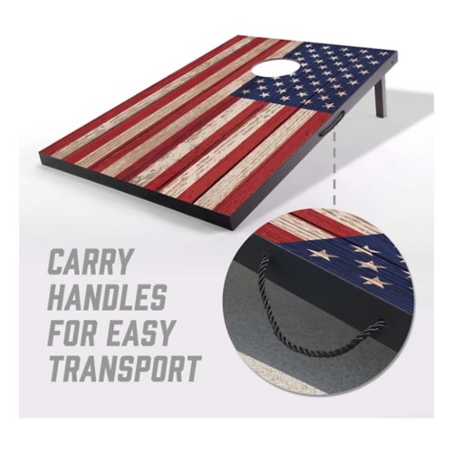 You The Fan Stars and Stripes 2 x 3 Cornhole Board