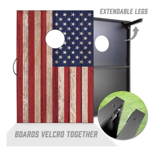 You The Fan Stars and Stripes 2 x 3 Cornhole Board